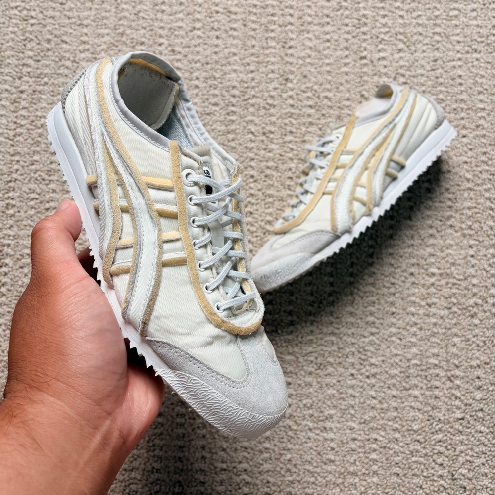 Onitsuka Tiger Mexico 66 Birch White Sneakers Kids 4 Womens 5.5